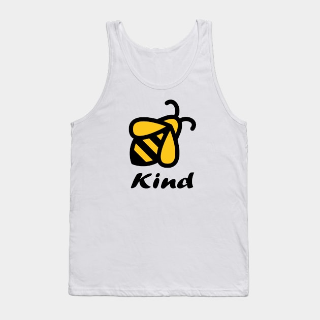 A Cute Bee Kind, be kind Tank Top by Daily Design